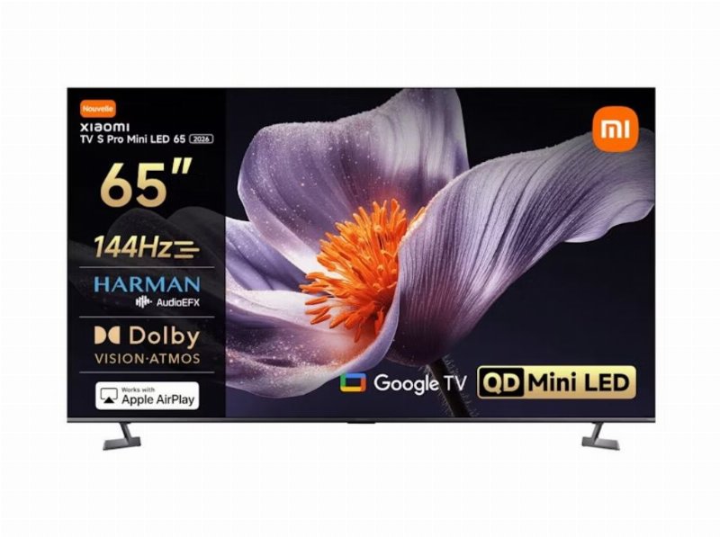 Tv Mini Led Xiaomi S Pro 2026 (65" 4K Google Tv 165Cm)