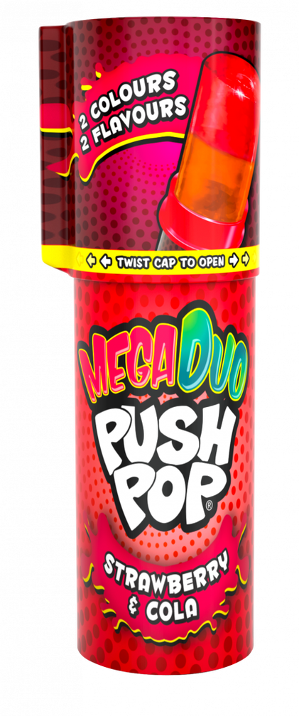 Chupa Push Pop Mega Duo Push Pop 0.03Kg