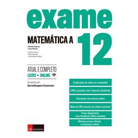 Exame - Prova Final Matemática A - 12.º Ano