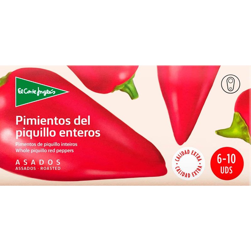 Pimentos De Piquillo Inteiros, Assados 8/12 Unidades 150 g