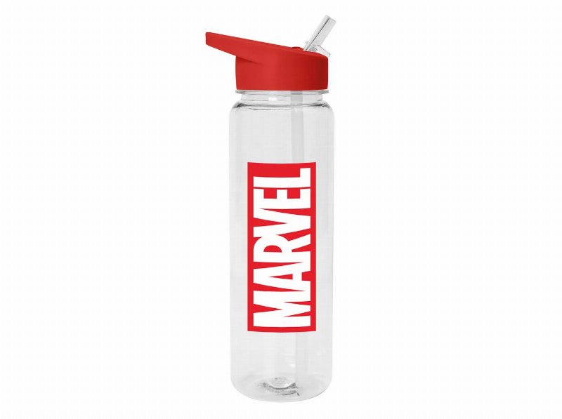 Garrafa Plástico Marvel Logo