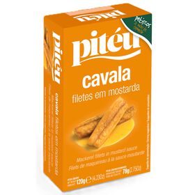Filete De Cavala Em Mostarda Pitéu 120 gr
