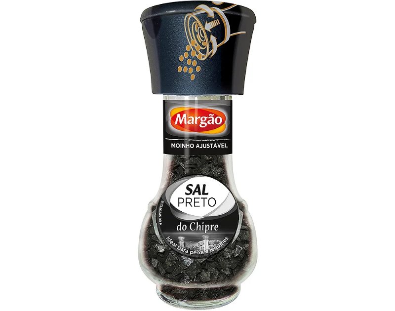 Moinho Margão Sal Preto Do Chipre 50 g