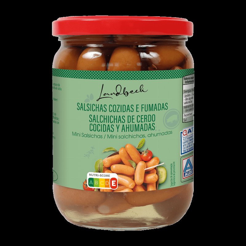 Mini Salsichas Fumadas 520 g