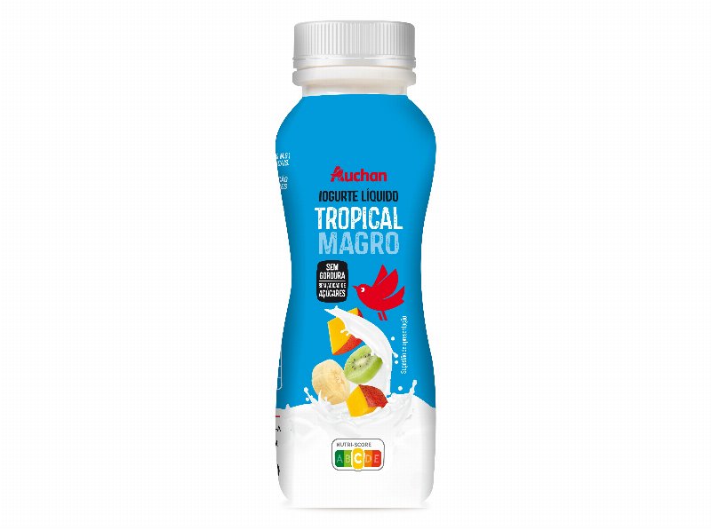 Iogurte Líquido Magro Auchan Tropical 160 g
