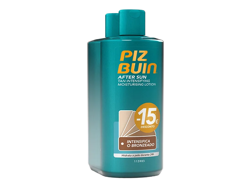 Loção After Sun Intensificador De Bronzeado Pack 2 Piz Buin 0.2L