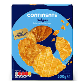 Bolachas Belgas Continente 500 gr