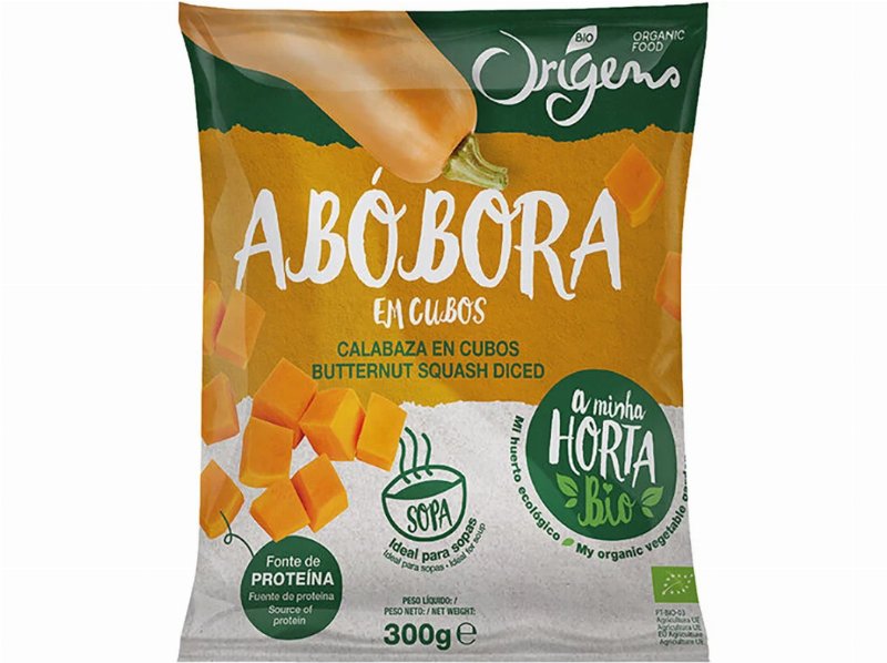 Cubos Abobora Origens Bio Ultracongelados 300 g