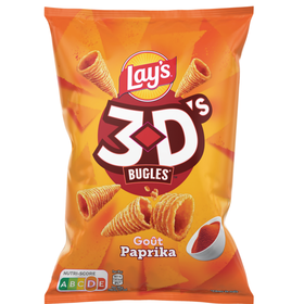 Snacks Milho 3D's Cones Paprika Lay's 85 gr