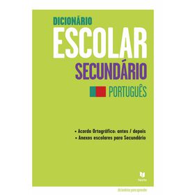 Dicionário Escolar Secundário Português
