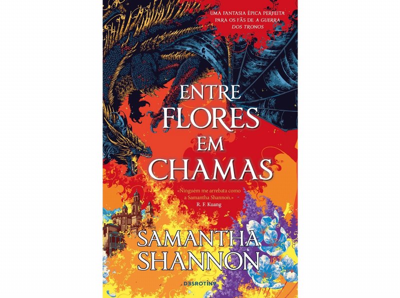 Livro Entre Flores Em Chamas De Samantha Shannon