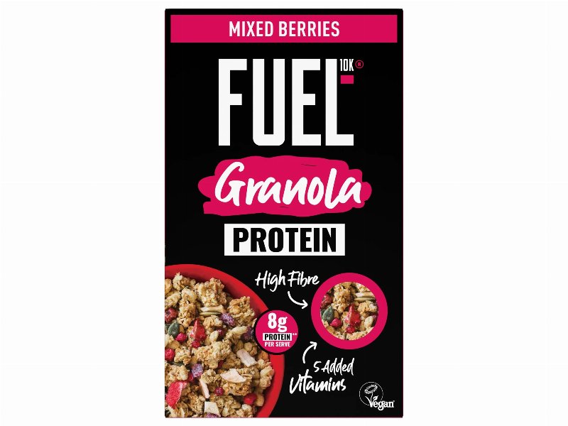 Granola Fuel Protein Frutos Vermelhos 400 g