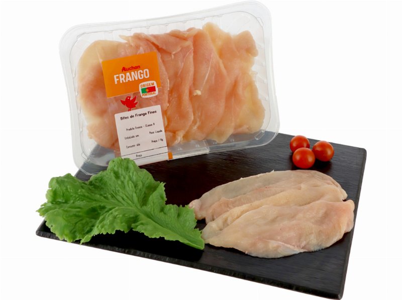 Bifes De Frango Finos Auchan Kg