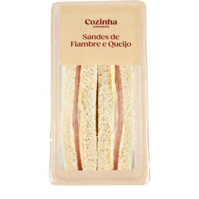 Sandes De Queijo E Fiambre Cozinha Continente 200 gr (2 Un)