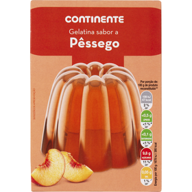Gelatina Em Pó Pêssego Continente 2 X 67 gr