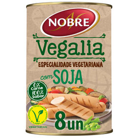 Salsichas De Soja Lata 8 Un Nobre Vegalia 350 gr (Peso Escorrido 160 gr)