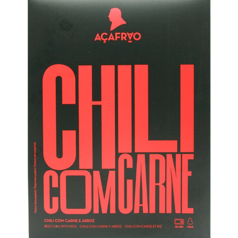 Chili Com Carne E Arroz 480 g