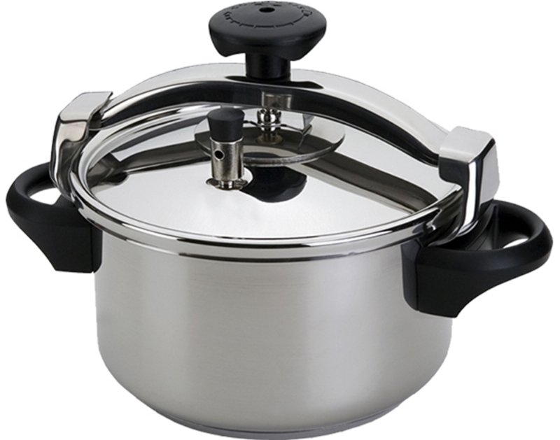 Panela De Pressão Sem Cesto De Indução Silampos Em Inox 4.5 l