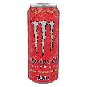 Bebida Energética Ultra Watermelon Sem Açúcar Monster 50 cl