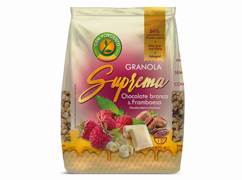 Granola Cem Porcento Suprema Chocolate Branco 400 g