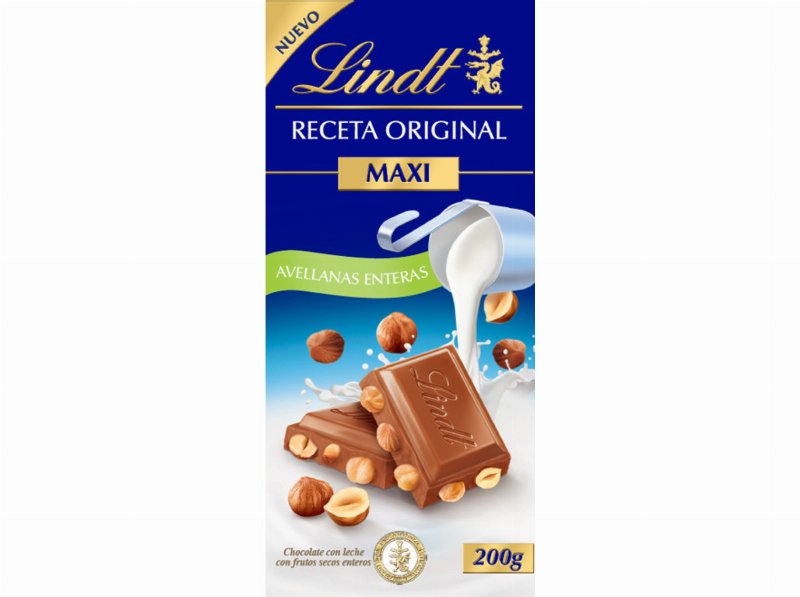 Chocolate De Leite Lindt Avelãs 200 g