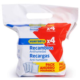 Recargas Desumidificador Inodoro Humydry 4 X 450 gr