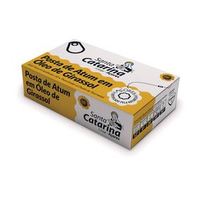 Atum Em Posta Em Óleo De Girassol Santa Catarina 120 gr (Peso Escorrido 78 gr)