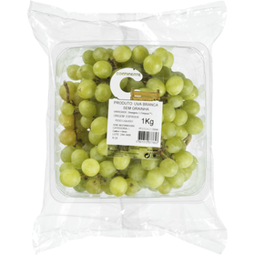 Uva Branca Sem Grainha Continente 1 kg