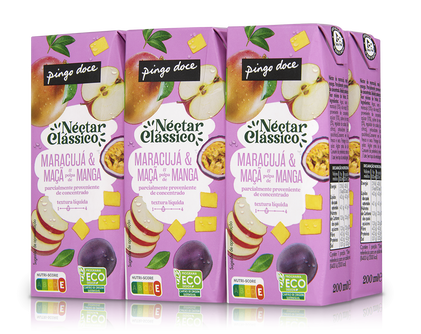 Néctar De Maracujá, Maçâ E Manga Pack 6 Pingo Doce 6x0.2L