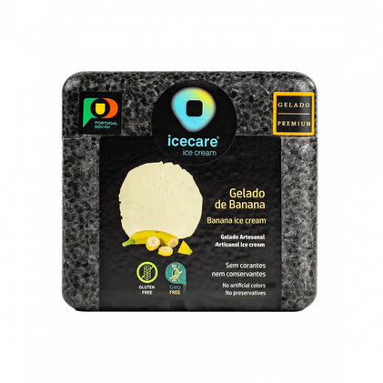 Gelado De Banana Icecare 0.5L
