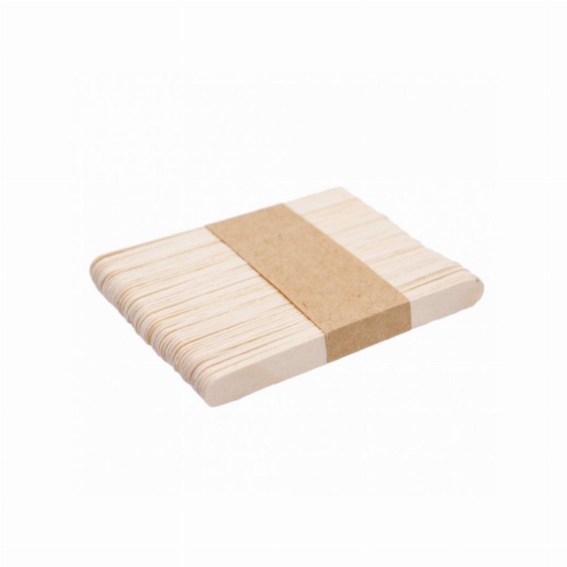Paletina Para Café Madeira Avulso Pack 100 Unid