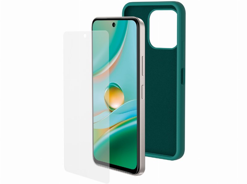 Capa + Protector Ecrã Spc D 3 Pro Verde 6.7"