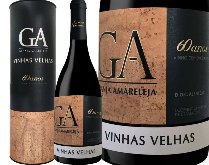 Vinho Tinto Granja Amareleja Vinhas Velhas Alentejo 0.75 l