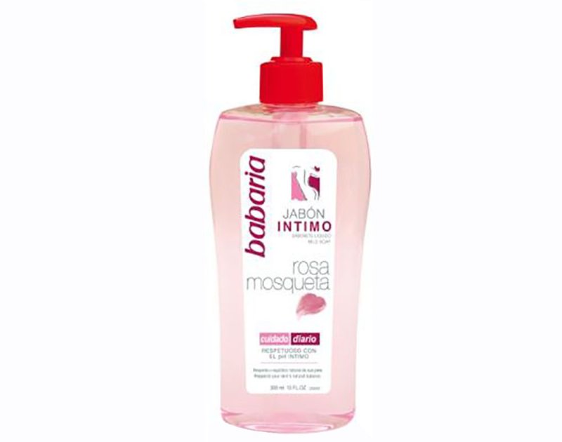 Sabonete Intimo Rosa Mosqueta Babaria 300 ml.