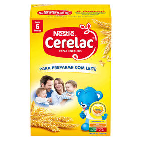 Papa Infantil Para Preparar Com Leite +6M Cerelac 600 gr