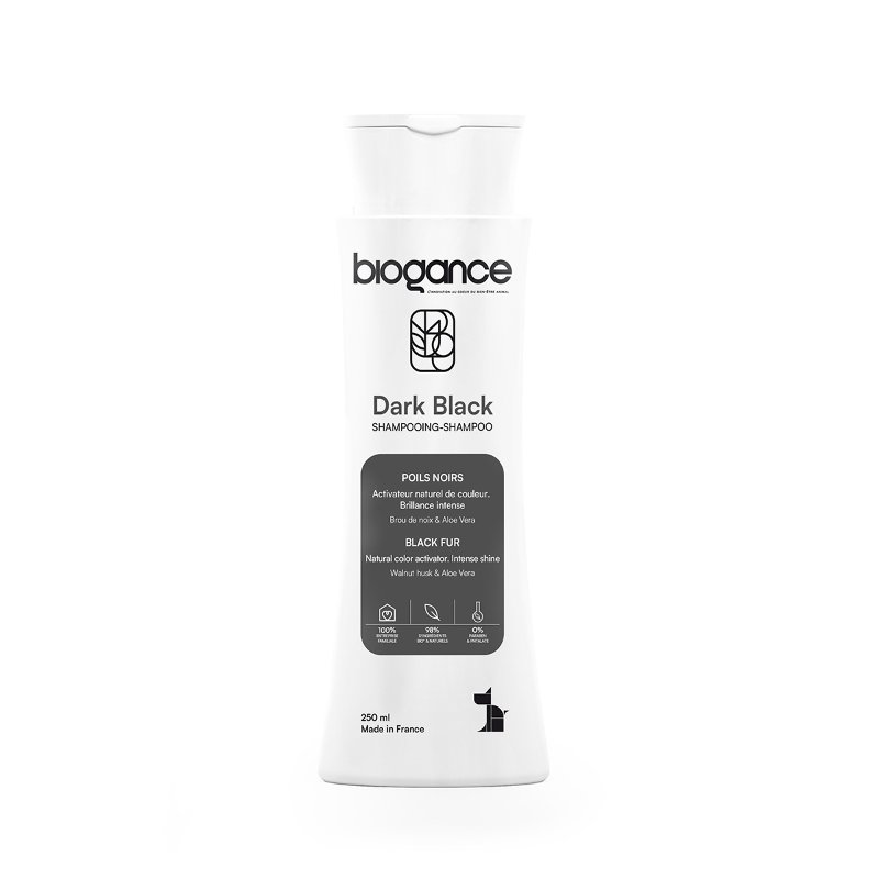 Champô Para Cão Com Pêlo Preto 250 ml
