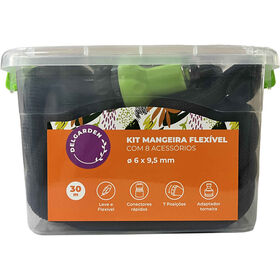 Kit Mangueira Flexível 30M Delgarden