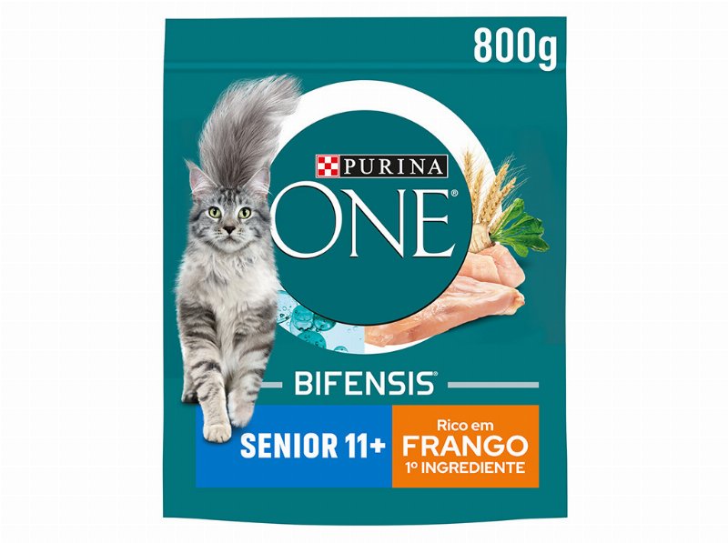 Ração Para Gato Purina One Senior 11+ Com Frango 800 g