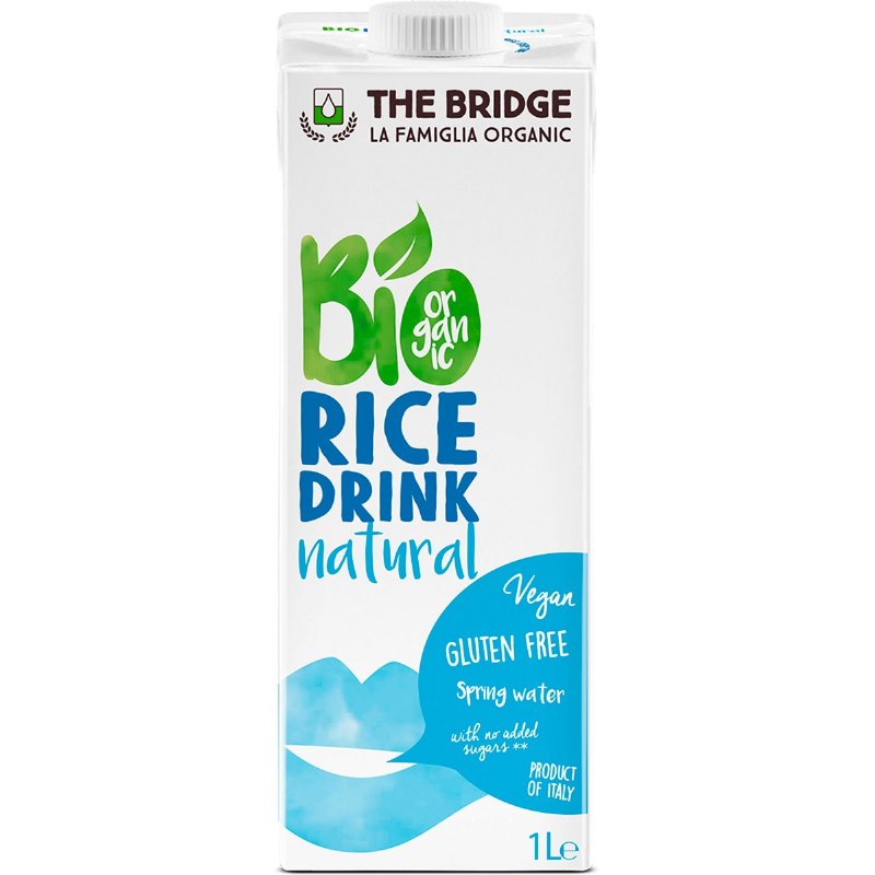 Bebida Bio De Arroz Natural 1 l
