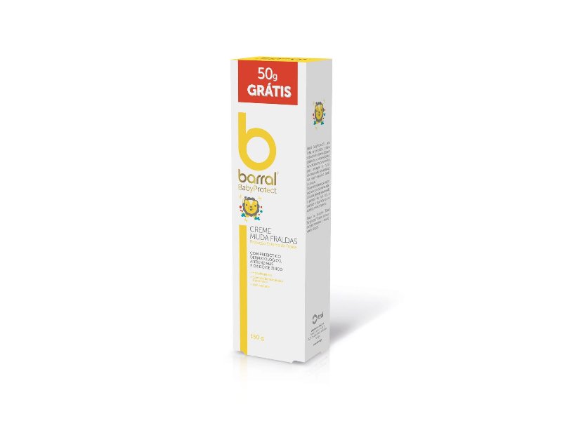 Creme Barral Babyprotect Muda Fraldas 150 g