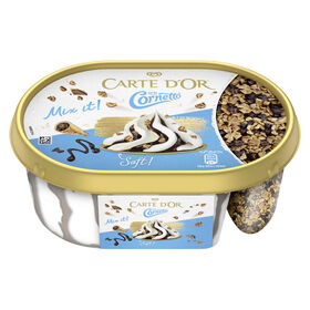 Gelado Chocolate Cornetto Soft Carte D'or 825 ml