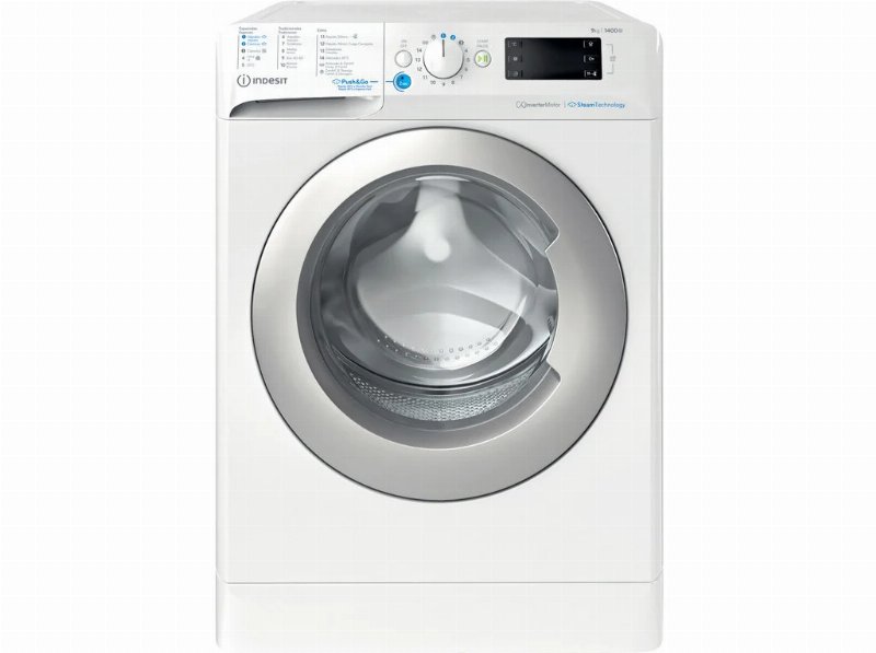 Máquina Lavar Roupa Indesit Bwe 91496X Wsv Spt - Branco A 9 kg