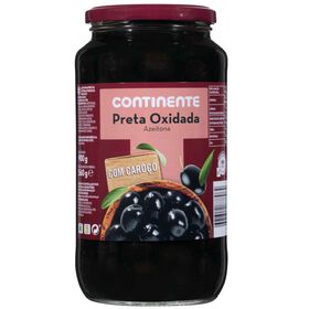 Azeitona Preta Oxidada Continente 560 gr