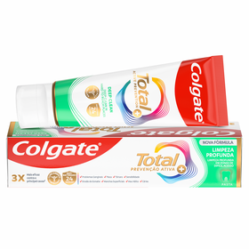 Pasta De Dentes Avançada Limpeza Profunda Colgate Total 75 ml