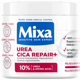 Bálsamo Reparador Ureia Cica Repair+ Mixa 400 ml