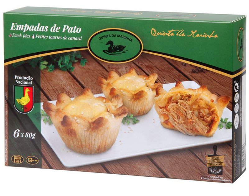 Empadas Quinta Da Marinha De Pato 480 g