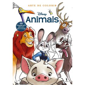 Disney - Arte De Colorir Animais