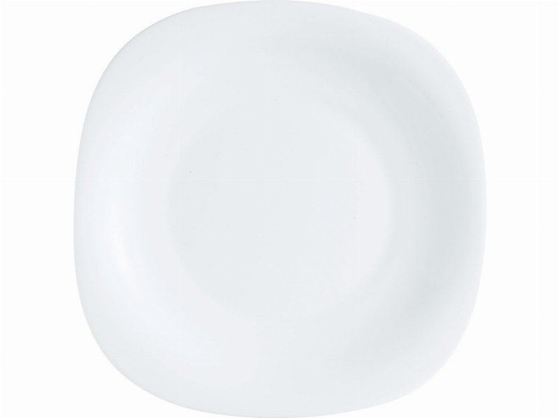 Prato De Sobremesa Carine Luminarc Branco Vidro Ø19Cm