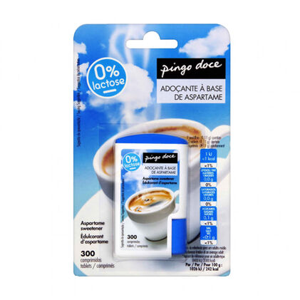 Adoçante Com Doseador 300 Pastilhas Pingo Doce 0.017Kg