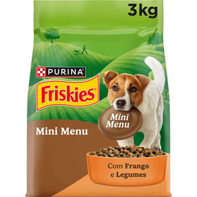 Ração Para Cão Adulto Mini Menu Frango E Legumes Purina Friskies 3 kg